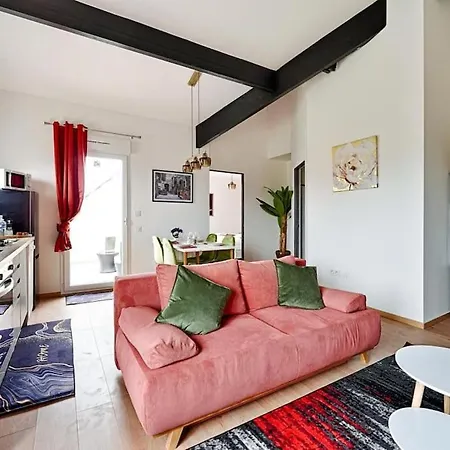 Appartement The Red Peak Paris 25min Rer D *